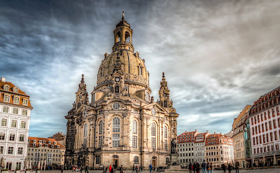 Frauenkirche in Dresden, Germany. Flickr:magnetismus 51.052001513802686, 13.7415215974981