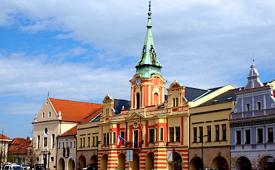 Gorgeous architecture in Melnik, Czech Republic. Wikimedia Commons:VitVit