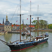 Mare Fan Fryslan in Hoorn | Bike & Boat Tour