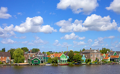 Biking around Amsterdam in North Holland. Flickr:Francesca Cappa