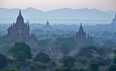 The many pagodas in Bagan, Myanmar. Photo by Tim Manning