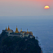 Aventura em Burma Foto