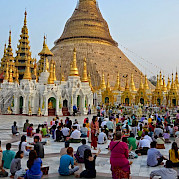 Aventura em Burma Foto