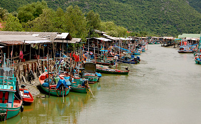 Fishing market in Hua Hin, Thailand. Photo via Flickr:Sam Sherratt