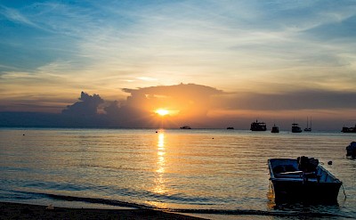 Sunset in Chumphon, Thailand bike tour. Unsplash@Stephanie Ecate
