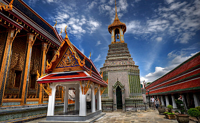 Old Grand Palace in Bangkok, Thailand. Photo via Flickr:Greg Knapp