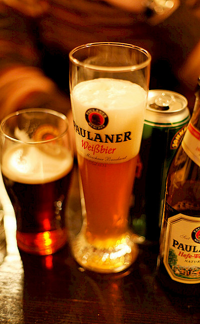 German beer, of course! So many varieties to try! Photo via Flickr:Daniel Panev