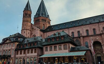 Mainz Cathedral is a Romanesque landmark located in the heart of Mainz, Germany. unsplash@marcus winkler