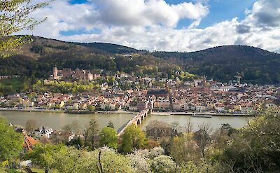 The Old Bridge in Heidelberg offers views of Heidelberg Castle. unsplash@leonhard neiderwimmer