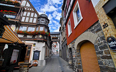 Rudesheim, a wine-making town and UNESCO World Heritage Site, in the Rheingau-Taunus-Kreis district of Germany. Photo via Flickr:skajalee