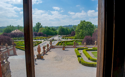 Gardens at the Baroque Palace in Troja, Czech Republic. Flickr:Andriana Alonso