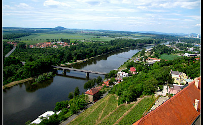 Mělník at the confluence of Labe & Vltava Rivers in Czech Republic. Flickr:Ondrej Pospisil