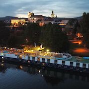 The MS Florentina at night | Bike & Boat Tour