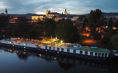 The MS Florentina at night | Bike & Boat Tour