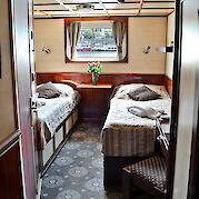 Twin cabin - Main deck | Florentina | Bike & Boat Tour