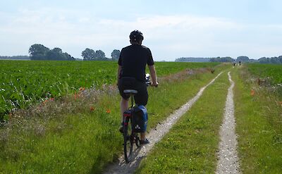 Scenic biking from Berlin to Stralsund in Germany. ©TO