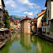 French Alps Lake Photo