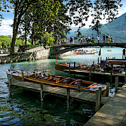 French Alps Lake Photo