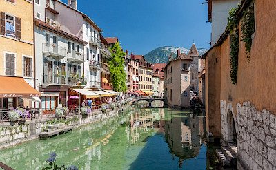 Annecy, <i>The Pearl of the French Alps</i> on the Thiou River in France. CC:Markus Trienke 45.899319, 6.128624