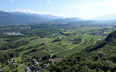 Vineyards aplenty in Saint-Pierre-d'Albigny in Savoie department of France. Flickr:Guilhem Vellut