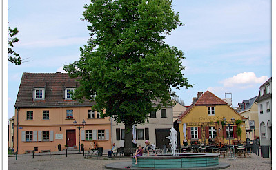 Marktplatz in Werder, Germany. Flickr:Jorbasa Fotografie