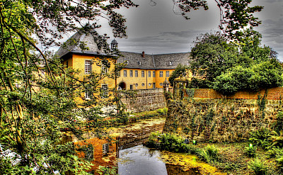 Schlosspark Dyck in the North Rhine-Westphalia region of Germany. Flickr:Polybert49