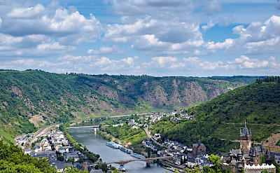 Mosel River through Cochem, Rhineland-Palatinate, Germany. Flickr:Frans Berkelaar