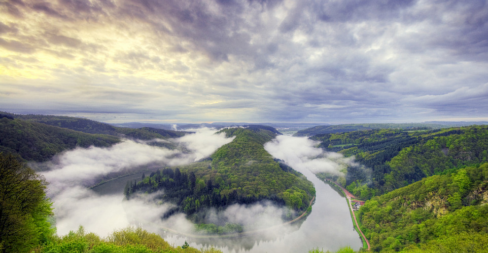 Saar River near Merzig, Germany. Flickr:Wolfgang Staudt