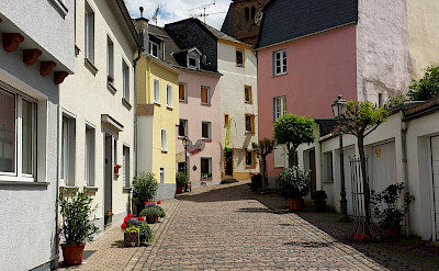 Quiet street in Saarburg, Germany. Flickr:Steve Watkins
