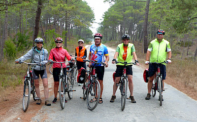 TripSite cyclists enjoying the Camino de Santiago Bike Tour in Spain!