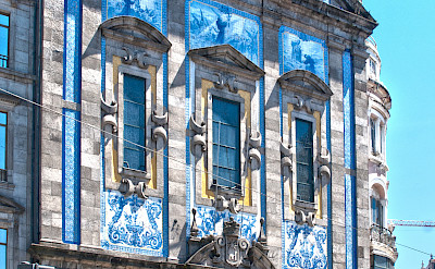 Gorgeous tiled buildings in Porto, Portugal. Flickr:Berit Watkin