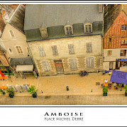 Amboise no Vale do Loire Foto