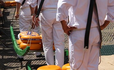 Alkmaar's famous cheese market. Flickr:Javier Lastras