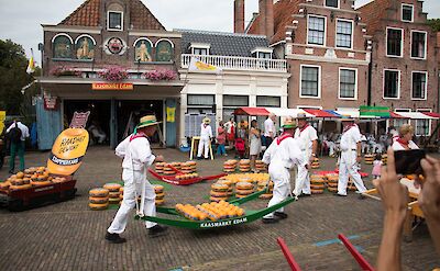 Famous cheese festival in Edam, North Holland, the Netherlands. Flickr:Philip Cotsford