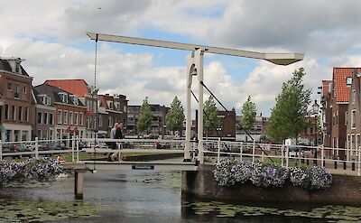 Lift Bridge in Weesp, North Holland, the Netherlands. Flickr:bert knottenbeld