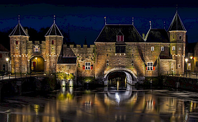 Koppelpoort in Amersfoort, the Netherlands dates to the Middle Ages. CC:Richy Wiseman 52.158885, 5.385597