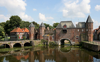 Koppelpoort, the medieval gate in Amersfoort, the Netherlands. Wikimedia Commons:Bert