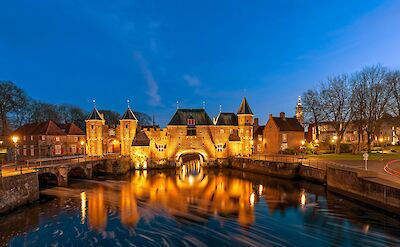 Koppelpoort, a medieval gate from 1425 in Amersfoort, Utrecht. ©Hollandfotograaf