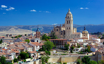 Segovia Cathedral, Castilla y León in Spain. Flickr:Jiuguang Wang