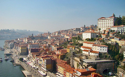 Old City Quarter in Porto on the Douro River, Portugal. Photo via Wikimedia Commons:lacobrigo