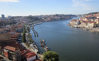 Douro River running through Porto, Portugal. Photo via Flickr:Pepe Martin
