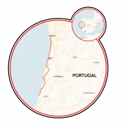Portugal Atlantic Route Map