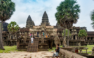 Exploring at Angkor Wat in Siem Reap, Cambodia. Flickr:Xiquinho Silva