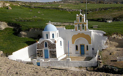 Church in Agia Paraskevi, Chalkidiki, Greece. Flickr:Klearchos Kapoutsis
