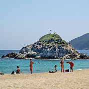 Península de Halkidiki Foto