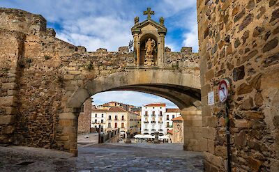 Archway in Caceres, Estremadura, Spain. Unsplash:Getty Images