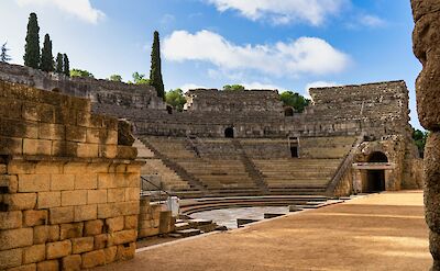 Roman amphitheater, Estremadura, Spain. Unsplash:Getty Images