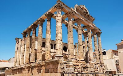 Roman temple, Estremadura, Spain. Unsplash:Getty Images