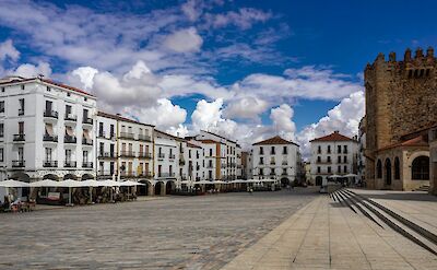 Square in Caceres, Extremadura, Spain. Unsplash:Manuel Torres Garcia