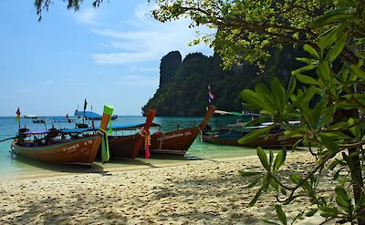 Boats in Thailand. Flickr:Nicolas Vollmer